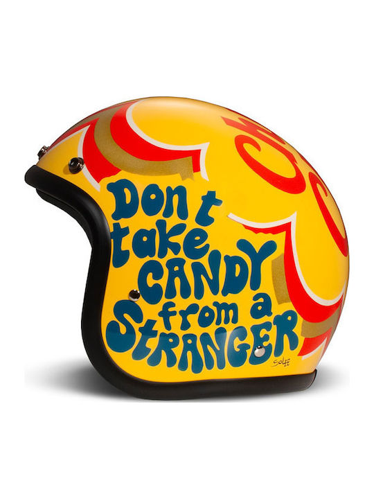 DMD Retro Candy Cască Moto Jet ECE 22.06 900gr