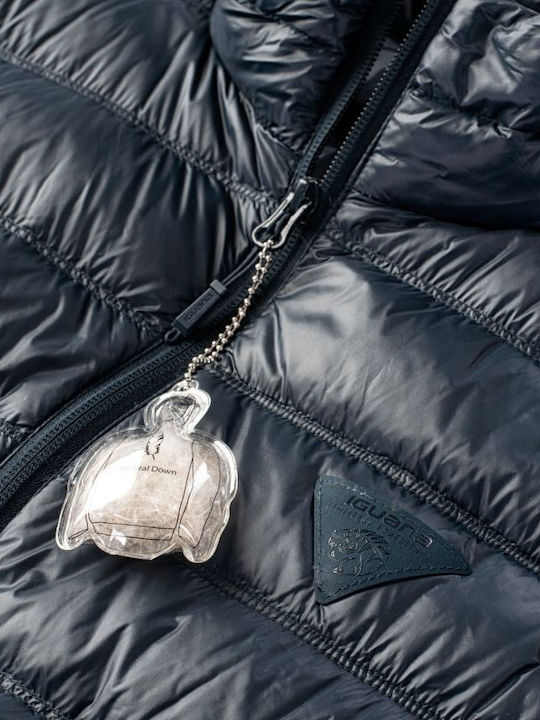 Blanco Αμάνικο Χειμωνιάτικο Μπουφάν Puffer Navy Μπλε