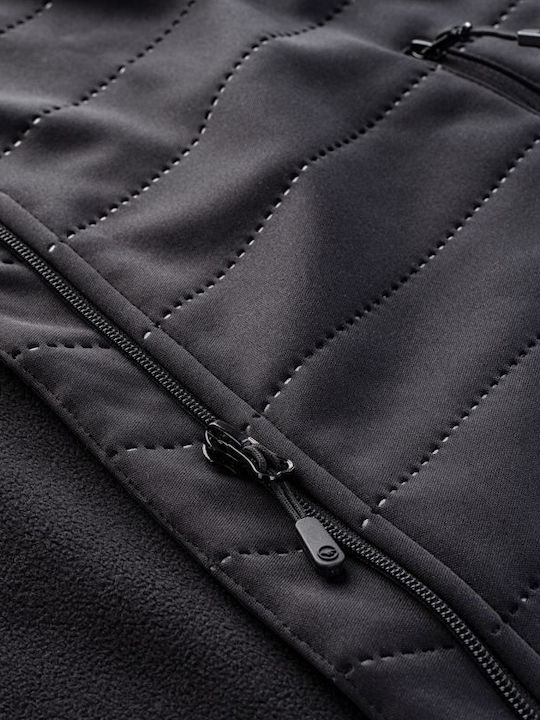 Ärmellos Jacke Schwarz
