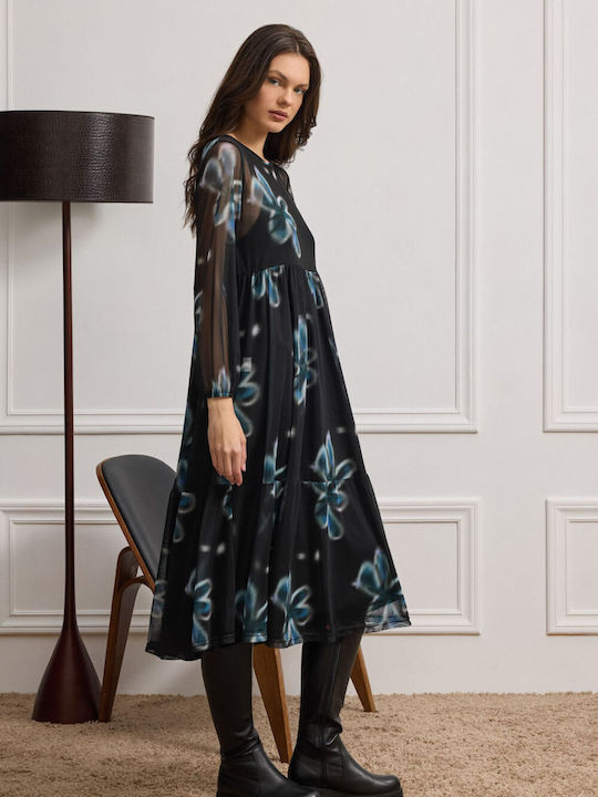 Midi Dress Black