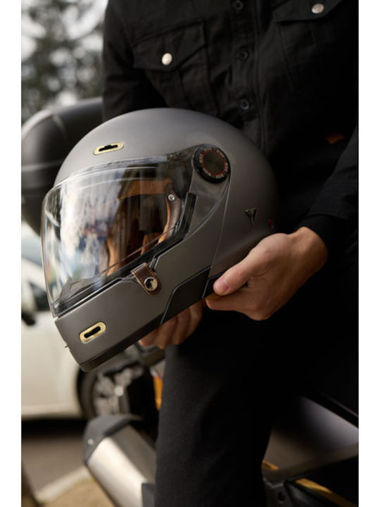 ByCity Roadster III Matt Gray Κράνος Μηχανής Full Face ECE 22.06 1350gr