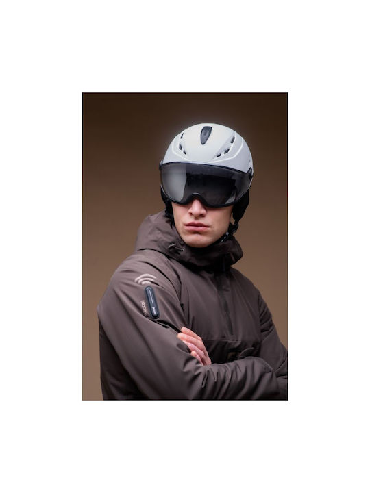 Iguana Men's Helmet for Ski & Snowboard White