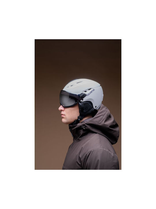Iguana Men's Helmet for Ski & Snowboard White