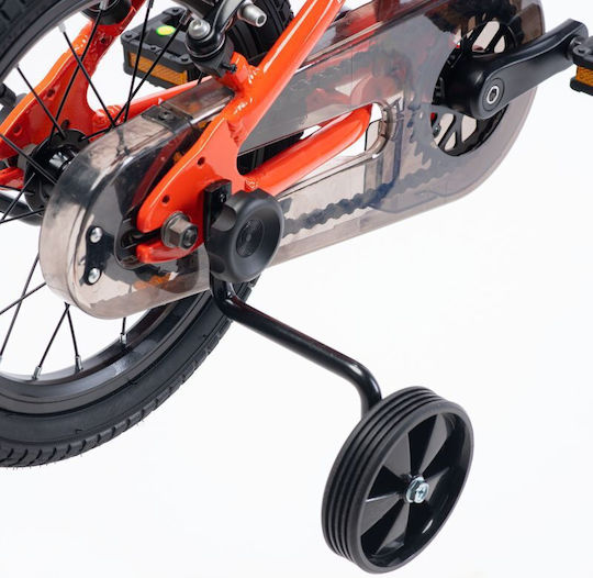 Radvik 14" Bicicletă pentru copii de Oras cu Cadru din Aluminiu Portocaliu