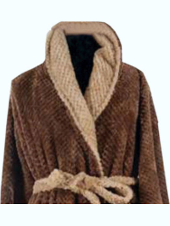 TnS Χειμερινή Ανδρική Ρόμπα Brown