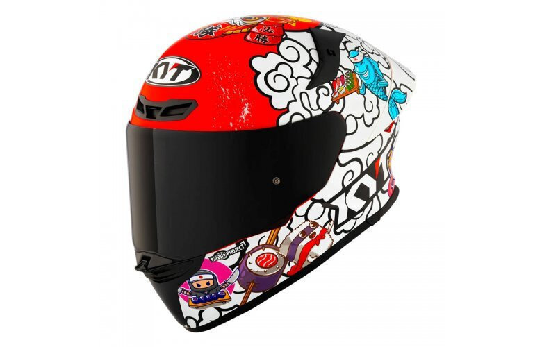 KYT TT-Revo Sushi Time Motorcycle Helmet Full Face ECE 22.06
