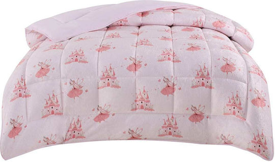 Astron Italy Παιδικό Κουβερτοπάπλωμα Μονό Princess 160x220εκ. Astron Italy Παιδικό Κουβερτοπάπλωμα Μονό Princess 160x220εκ.