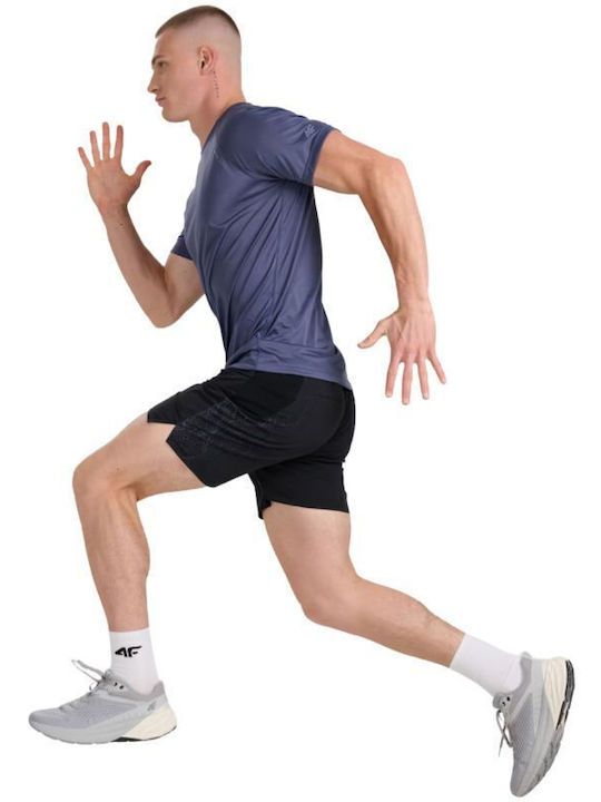 Functional Αθλητικό T-shirt Μπλε