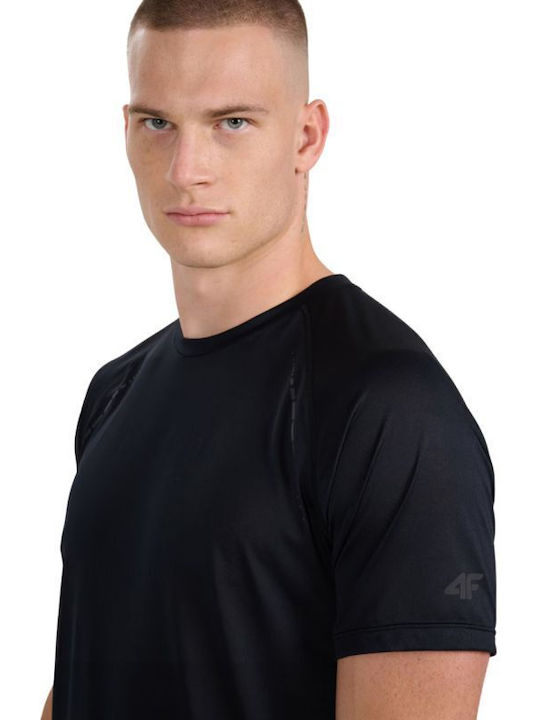 Functional Αθλητικό T-shirt Μαυρο