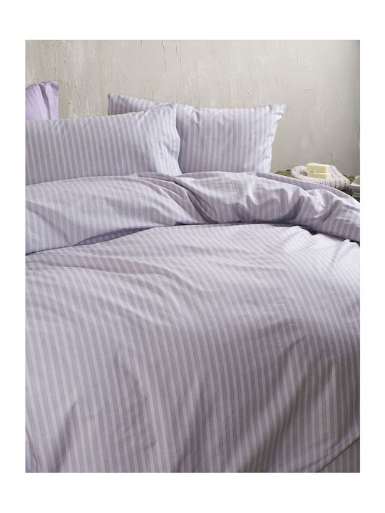 Rythmos Sheet Sets Single 160x260cm. Polene Purple 3pcs