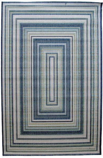 Килим Плетеница 133x190 Aurela 607 Син Еврофил