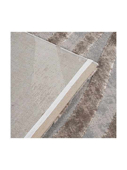 Beauty Home Χαλί Ορθογώνιο Μπεζ, Γκρι 200x290cm