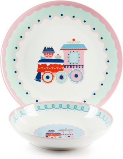 Excelsa Set De Masă De Crăciun Pentru Mâncare 12 Bucăți Xmas Sweet Pastels