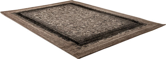 Tzikas Carpets Elements Χαλί Ορθογώνιο Μαύρο-ασημί 133x190cm