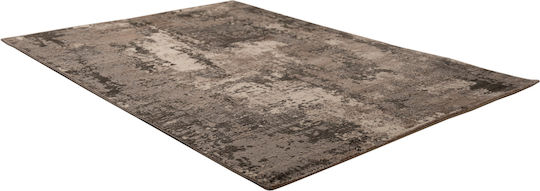 Tzikas Carpets Elements Килим Правоъгълена Черно-сребрист