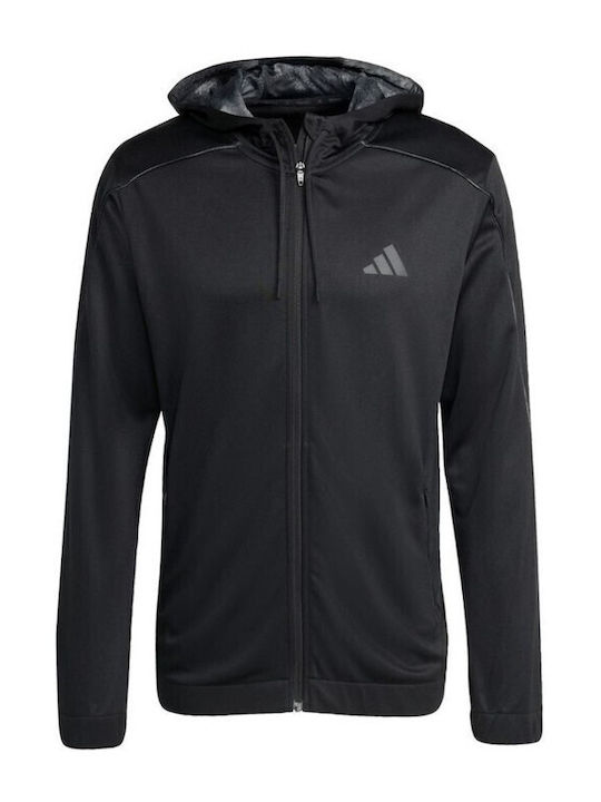 Sweatshirt with Hood Black