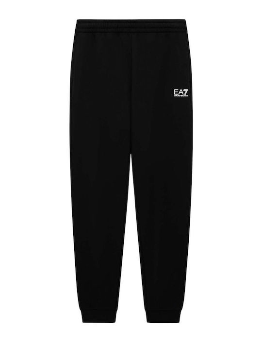 Sweatpants with Elastic Black