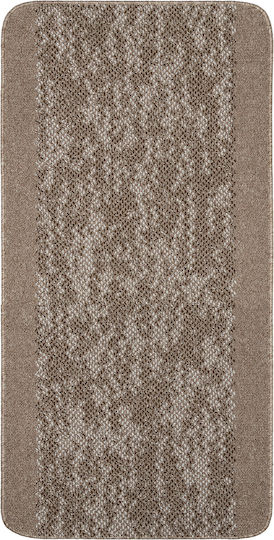 Non-Slip Kitchen Runner Mat Granite Mocha-Sugar 67x140