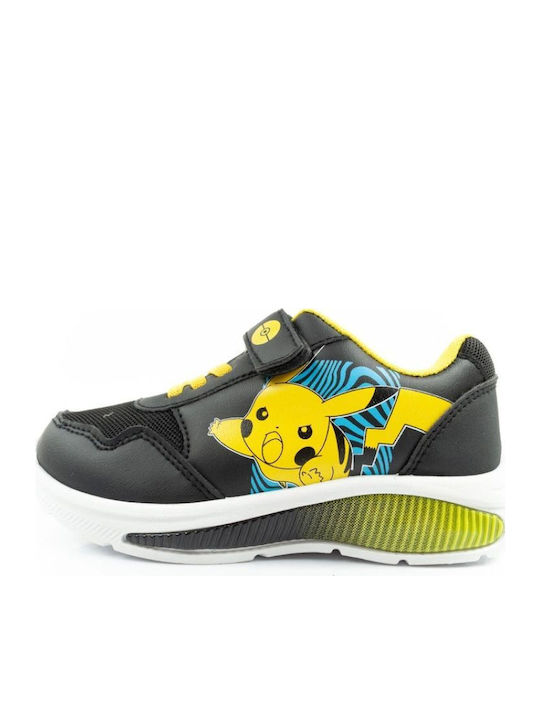 Kids Sneakers with Scratch Black