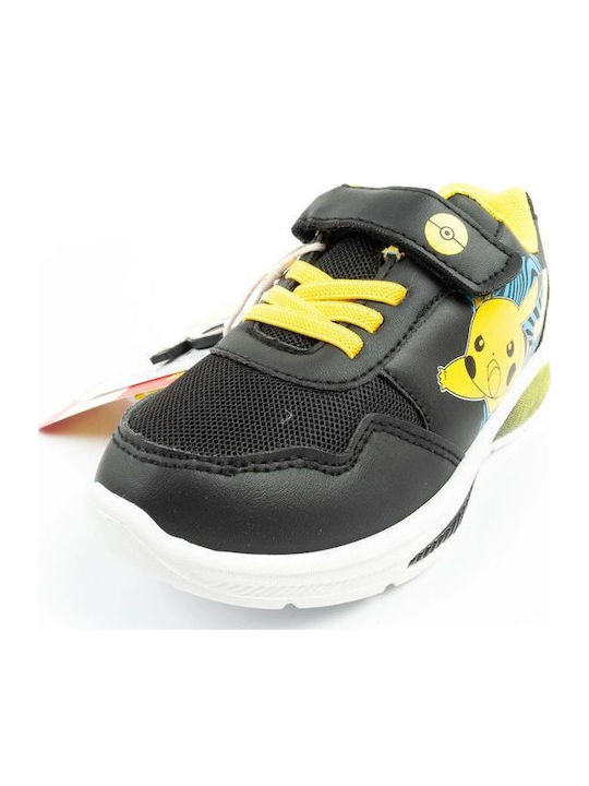 Kids Sneakers with Scratch Black