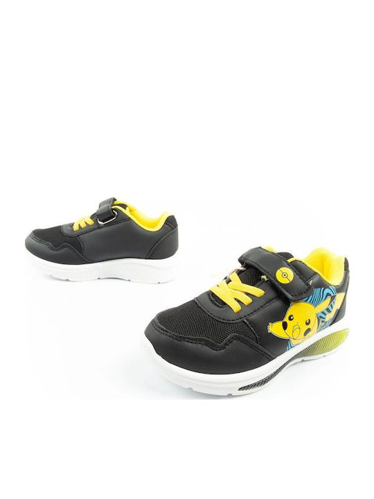 Kids Sneakers with Scratch Black