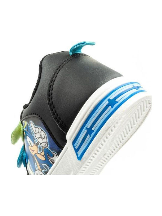 Kinder Sneakers mit Klettverschluss Schwarz