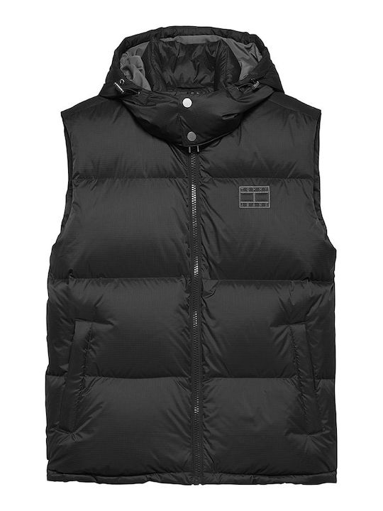 Sleeveless Winter Jacket Puffer Waterproof Black