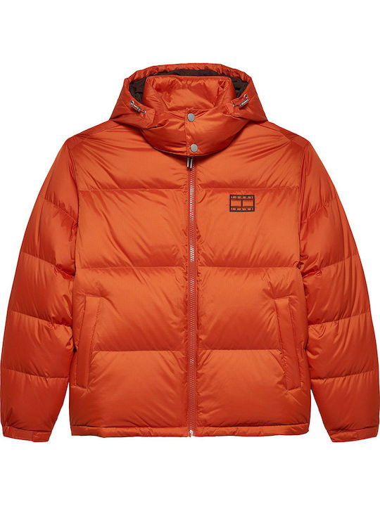 Яке Puffer Водоустойчиво Оранжево