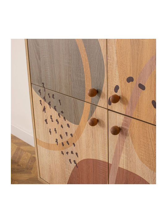 Ξύλινη Παπουτσοθήκη Multilux Form 95x36x111cm