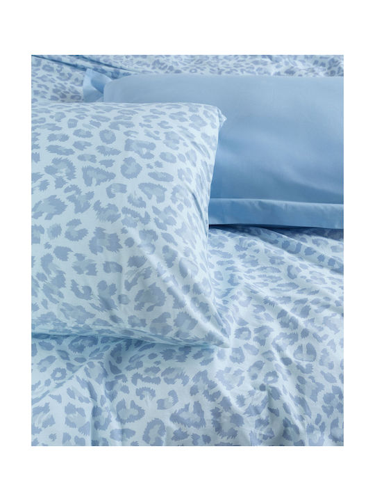 Rythmos Nala Set Față de Pernă cu plic de acoperire Albastru 50x70cm.