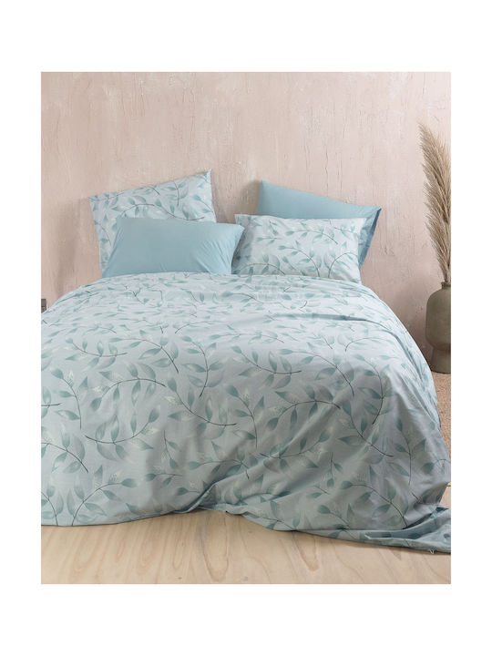Rythmos Demetra Pillowcase Set with Envelope Cover Mint 50x70cm.