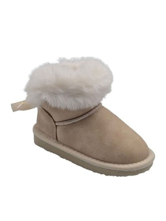 Kids Boots Beige