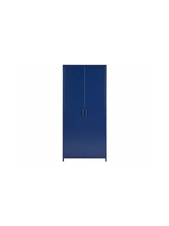 Berwyn Bookcases 1527 Blue (2 Pieces) 76x50x171cm