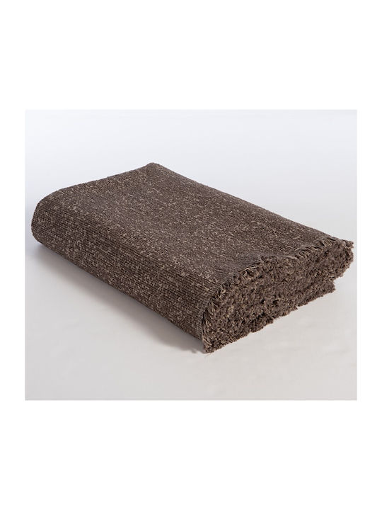 Nef-Nef Homeware Alamo 25 Ριχτάρι Πολυθρόνας Ζακάρ 170x180εκ. Brown