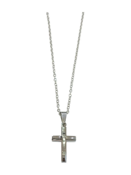 Kalliopi Silver Cruce Din Oțel
