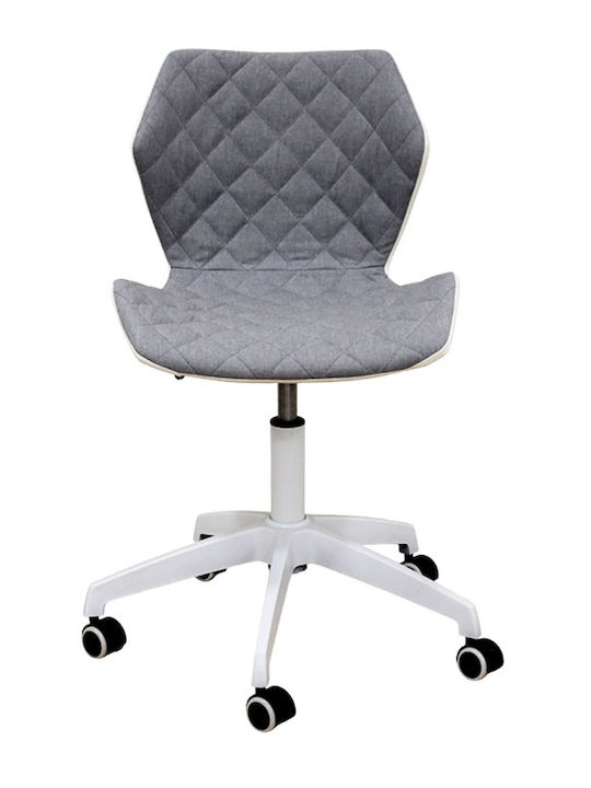 A1700-W Office Chair White/grey Zita Plus