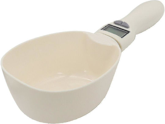 HD Ψηφιακή Ζυγαριά Κουζίνας Κουτάλι έως 0.8kg Μπεζ