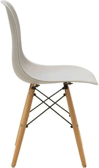 Καρέκλα Κουζίνας Fiore Kd 46x53.5x81.5εκ. Γκρι Καρέκλα Κουζίνας Fiore Kd 46x53.5x81.5εκ. Γκρι