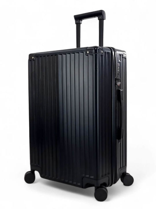 Mcan Reise Koffer Hart Schwarze mit 4 Räder Set 2 Stück