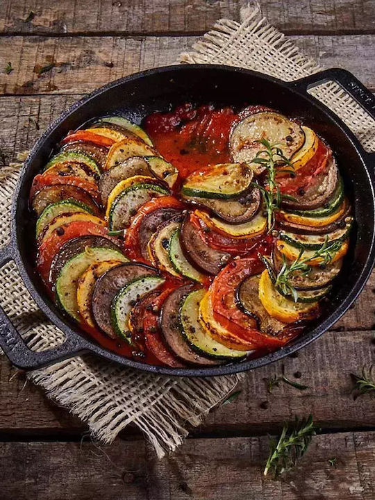 Victoria Pan aus Gusseisen mit Emaillebeschichtung 25cm