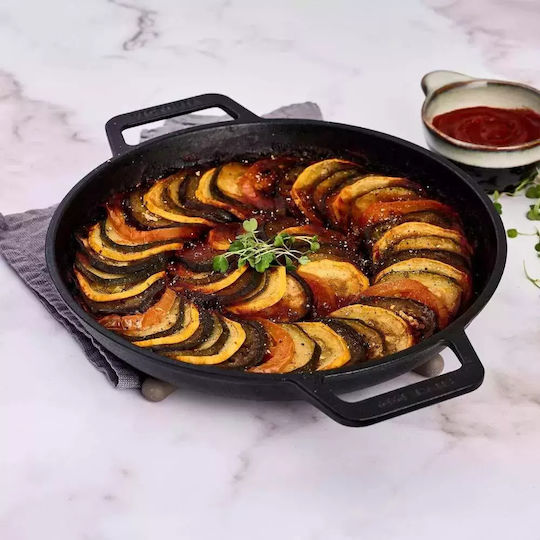 Victoria Pan aus Gusseisen mit Emaillebeschichtung 25cm