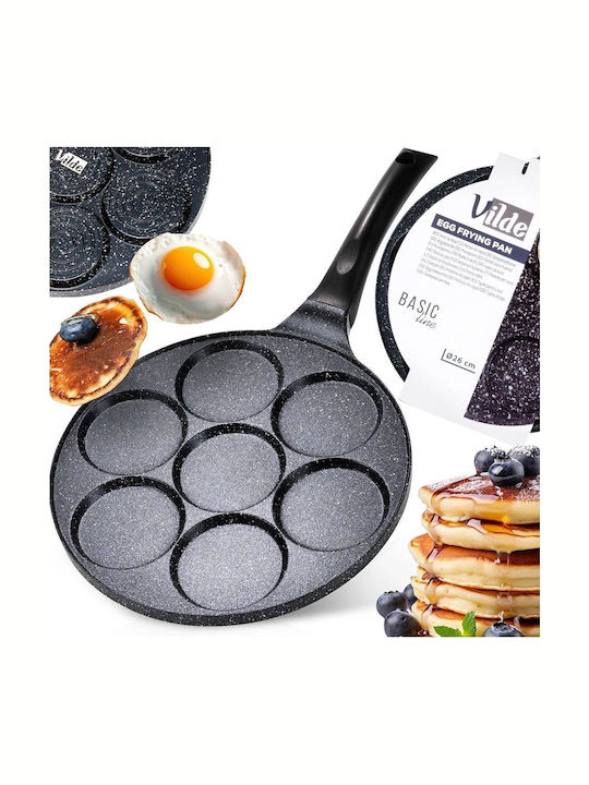 Vilde Pan for Pancakes made of Aluminum with Stone Coating 26cm