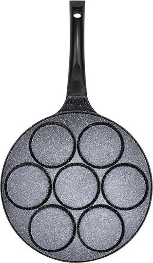 Vilde Basic Line Τηγάνι για Pancakes από Αλουμίνιο με Επίστρωση από Πέτρα 26cm