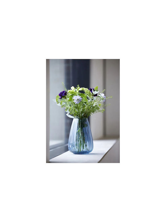 Decorative Vase Blue 22cm
