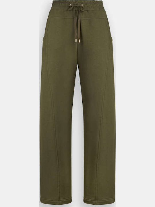 Dama Tesatura Pantaloni Verde