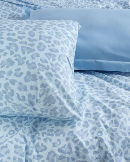 Rythmos Nala Set Coverlet Single Cotton Blue 160x240cm 2pcs