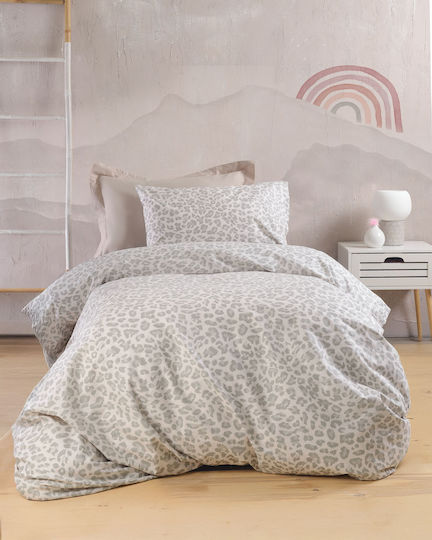Rythmos Nala Set Coverlet Single Cotton Beige 160x240cm 2pcs