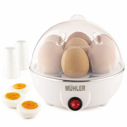 Muhler Egg Cooker 7 Positions 350W White