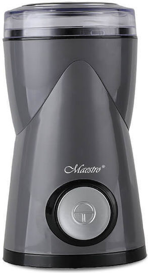 Maestro Електрически Кафемелачка 180W с капацитет за кафе на зърна 60гр Бял