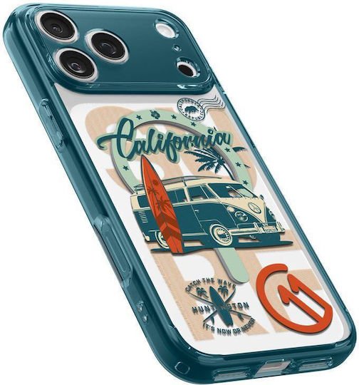Spigen Back Cover Silicon / Plastic 2mm Albastru (iPhone 17 ProRealme C11)
